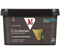 V33 Peinture multi-supports Colorissim® Bois brûlé Mat 2,5L