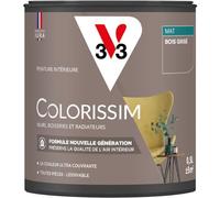 V33 Peinture multi-supports Colorissim® Bois grisé Mat 0,5L