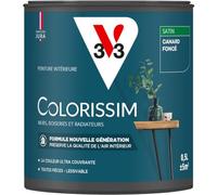 V33 Peinture multi-supports Colorissim® Canard foncé satin 0,5L