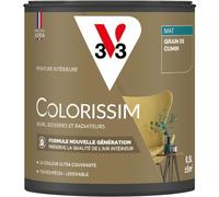 V33 Peinture multi-supports Colorissim® Grain de cumin Mat 0,5L