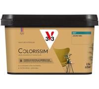 V33 Peinture multi-supports Colorissim® Jaune miel Mat 2,5L