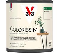 V33 Peinture multi-supports Colorissim® Lin clair satin 0,5L