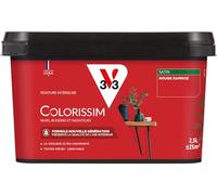 V33 Peinture multi-supports Colorissim® Rouge caprice satin 2,5L