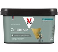 V33 Peinture multi-supports Colorissim® Vert nébuleux Mat 2,5L
