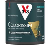 V33 Peinture multi-supports Colorissim® Vert profond Mat 0,5L