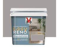 V33 Peinture Multi-Supports Easy Réno Gris lune 0,75 L