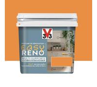 V33 Peinture Multi-Supports Easy Réno Jaune miel 0,75 L