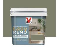 V33 Peinture Multi-Supports Easy Réno Vert kaki 0,75 L