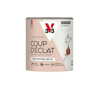 V33 Peinture murale intérieure Coup d'Éclat® Blanc écru Mat Poudré 0,5L