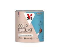 V33 Peinture murale intérieure Coup d'Éclat® Rêve bleu Mat Poudré 0,5L