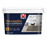 V33 Peinture rénovation multi-supports, Argent 2L