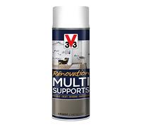 V33 Peinture Rénovation Multi-supports, Argent Métallisé 400ml