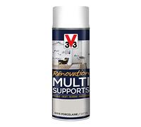 V33 Peinture rénovation multi-supports, Gris porcelaine satin 400ml