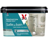 V33 Peinture Rénovation Perfection® Salle de Bain Céladon Satin 2L