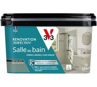 V33 Peinture Rénovation Perfection® Salle de Bain Eucalyptus Satin 2L