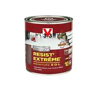 V33 Peinture sols garage - Résist'extrême® - Terre Ombrée 0,5L