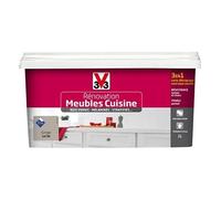 V33 Rénovation Meubles Cuisine (Bois vernis-Mélaminés-Stratifiés) Satin Grège 2 L