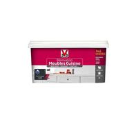 V33 Rénovation Meubles Cuisine (Bois vernis-Mélaminés-Stratifiés) Satin Gris zingué 2 L