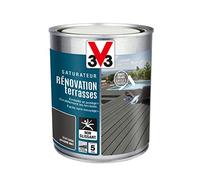 V33 Saturateur Rénovation terrasses et bardages, Bois grisé 1L