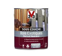 V33 Sous-couche bois exotiques, durs et résineux, Blanc 2,5L
