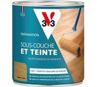 V33 Sous-couche & Teinte parquets, Chêne clair, 0,75L