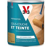 V33 Sous-couche & Teinte parquets, Chêne clair, 2,5L