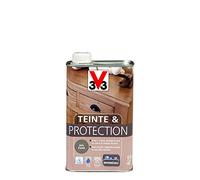V33 Teinte & protection meubles et boiseries, Gris fumé 0,5L
