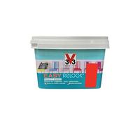 V33 Vernis intérieur Easy relook, Rouge spicy satin 0,5L