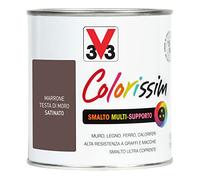 V33 Vernis multi-support couleur marron tête de cuivre 0,5 l