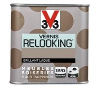 V33 Vernis Relooking Taupe Brillant Laque 1 L