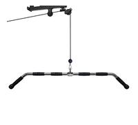 V3VOGUE Fitness Barre De Tirage LAT pour Biceps Triceps, Barre De Traction Arrière Levier De Tension, Barre Droite Poids Machine pour La Maison Gym Exercice Dos Bras Épaule Muscles (Size : 117cm)