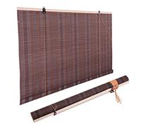 V3VOGUE Store Bateau en Bambou Store Enrouleur Extérieurs - Stores Romains, Pare-Soleil Occultant Rideaux Décoratifs, pour Terrasses, Pergola, Fenêtres, Store en Bambou Intérieur