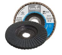 LUKAS-ERZETT A27471250401465 Disque à surfacer à lamelles Diamètre 125 mm Grain=40 10 pc(s)
