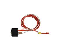 V400 Hot End Parts Printer Head 0.4mm 0.6mm 0.8mm Nozzle Extruder Hot End Heater(0.6mm Brass)