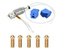 V5 J-Head Volcano Hotend 24 V 40 W, 2 chaussettes en silicone 300 ℃ + 5 buses de 0,4 mm compatibles avec les accessoires d'imprimante 3D ANYCUBIC Vyper/Kobra Max/Kobra Plus
