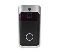 V5 WiFi Vidéo Sonnette Caméra, sans Fil Porte de sécurité Intégré Mic IP65 Étanche Nuit Vision PIR Détection de Mouvement pour La Maison Appartement SmartphoneV5 Smart WiFi