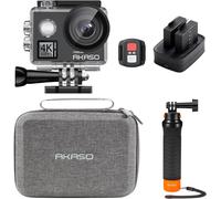 V50 Elite Caméra Sport 4K 60Fps Kit De Poignée Flottantcomprend 20Mp Wifi Action Camera Etanche Avec Poignée Flottant Etanche Pour Camera Sport,Sac De Rangement,2 Batteries Et Plus