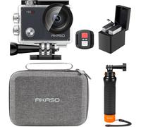 V50Xcaméra Sport Kit De Poignée Flottantcomprend 20Mp Camera Sport 4K Etanche 30Fps Avec Poignée Flottant Pour Action Camera Sportive,Sac De Rangement,2 Batteries Et Plus