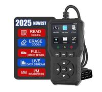 V529 OBD2 Diagnostic Voiture, Valise obd2 Multimarque avec Fonctions Complètes OBDII, Lecteur Codes Défaillance Moteur 10 Langues, Adapté Aux Véhicules à Essence Fabriqués Après 1996