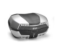 V58NT - Coffre Moto GIVI Maxia 5 Monokey Noir Avec Réflecteur Transparent