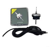 V6 Anti-roulis pour sonde tactile 3D pour CNC pour détecteur de bords avec aiguille de 6 mm/4 mm, XY ± 4 mm Z + 2 mm, 5-24 V DC, acier inoxydable (4 mm)