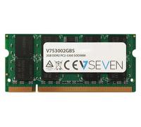 V7 2GB DDR2 PC2-5300 667Mhz SO DIMM Notebook Module de mémoire - V753002GBS