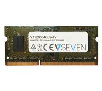 V7 4GB DDR3 PC3-12800 - 1600mhz SO DIMM Notebook Module de mémoire - V7128004GBS-LV