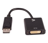 V7 Adaptateur Display Port Male vers DVI-I Femelle Noir
