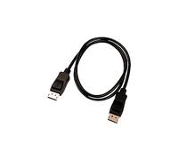 V7 Câble de connexion, câble DisplayPort Pro (m) vers DisplayPort (m), câble Displayport 1 m - Noir