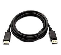 v7 cable displayport male 3m noir 100 cuivre noir Noir G