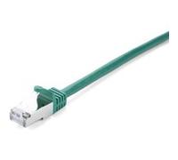 V7 Câble RJ45 Cat5e blindé (STP) RJ45 mâle vers RJ45 mâle, vert 2m 6.6ft