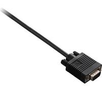 V7 Câble vidéo VGA (m) vers VGA (m), noir 2m 6.6ft, 2 m, VGA (D-Sub), VGA (D-Su)