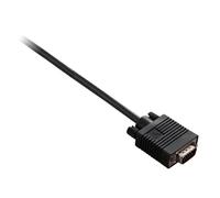 V7 Câble vidéo VGA mâle vers VGA mâle, noir 2m 6.6ft