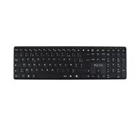 V7 Clavier KW550FRBT Dual mode Bluetooth / Wireless 2,4 GHZ français AZERTY - Noir